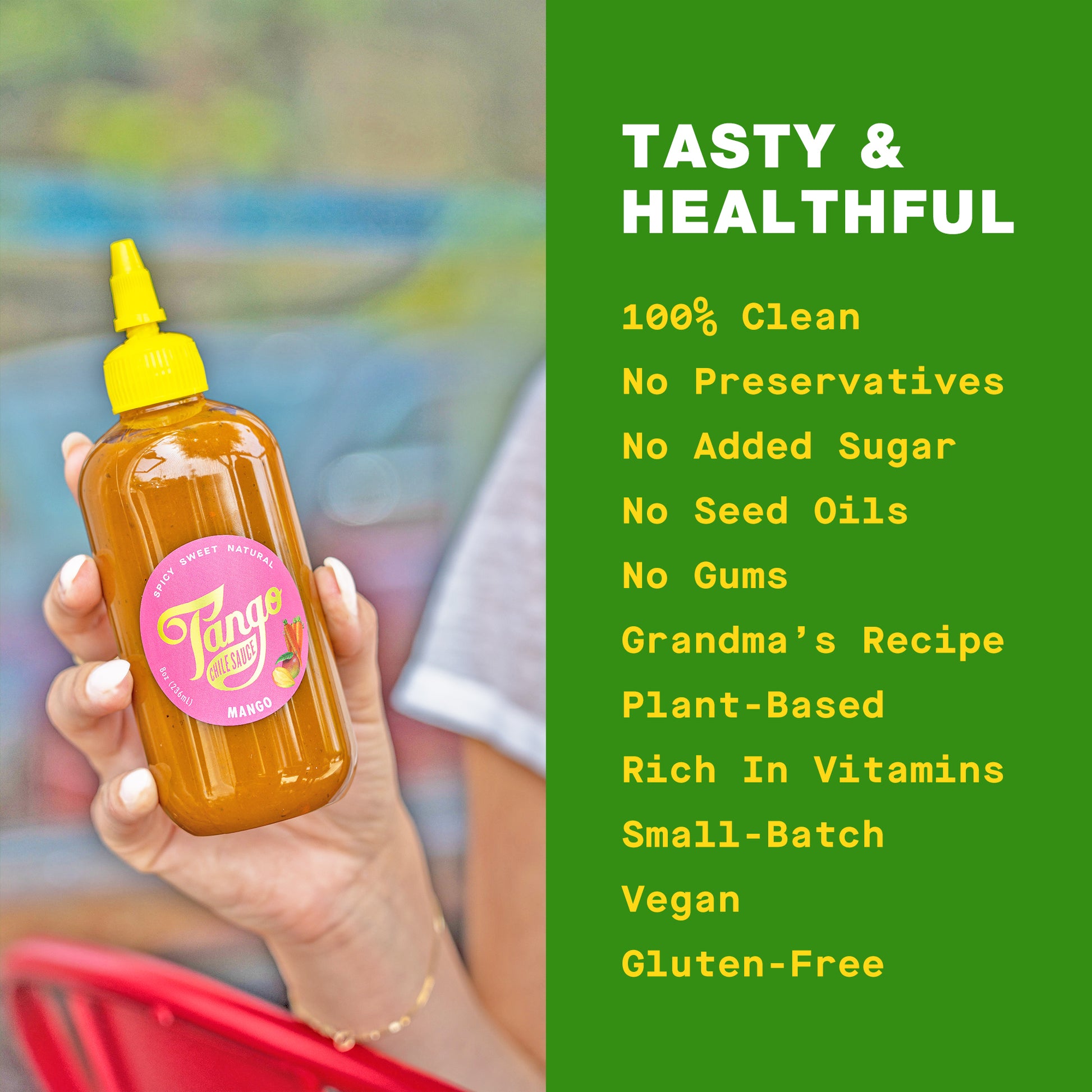 Tango Chile Sauce Mango Tango - 8 oz Tango Chile Sauce Mango Tango - 8 oz